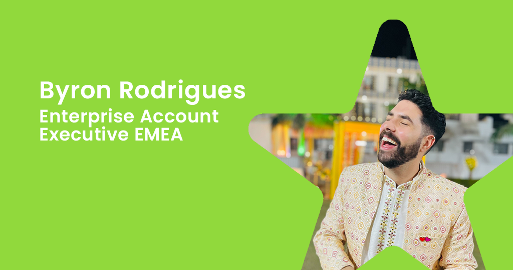 Byron Rodrigues Enterprise Account Executive EMEA