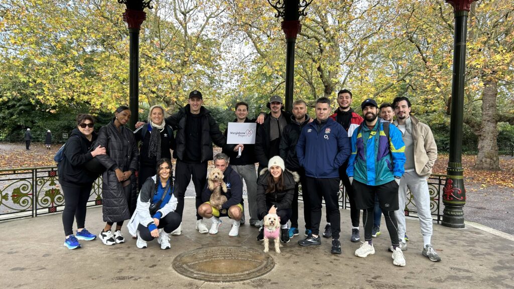 Group photo at Battersea Park
