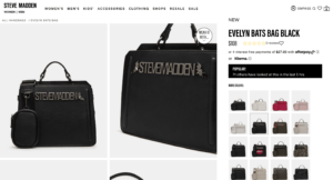 Steve madden website