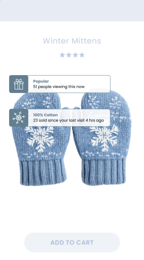 Winter mittens