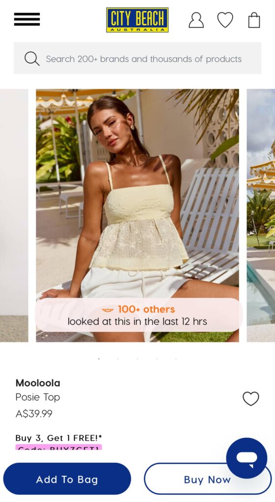 City beach website