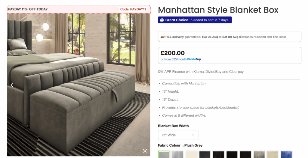 pscl beds social proof 